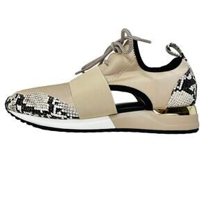 ALDO Dwiedia Women's Natural Sneakers Leopard Size 8